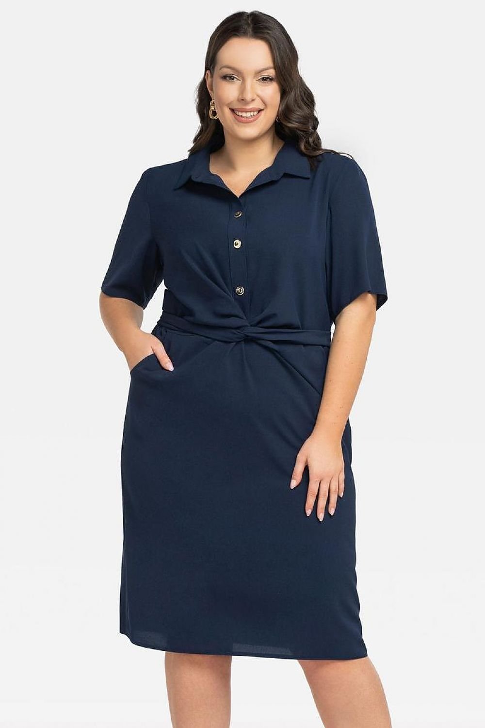Plus size dress model 197778